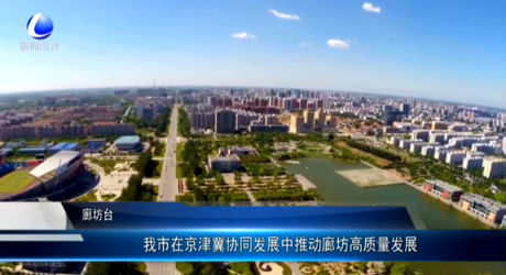 我市在京津冀協(xié)同發(fā)展中推動廊坊高質(zhì)量發(fā)展