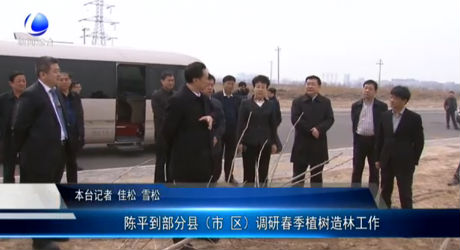 陳平到部分縣（市 區(qū)）調(diào)研春季植樹造林工作
