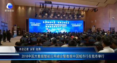 2018年中國大數(shù)據(jù)智能應用峰會暨數(shù)據(jù)中國城市行在我市舉行