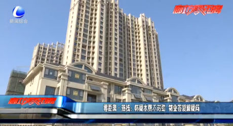 懷疑水費不對勁 物業(yè)答復解疑問