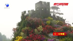 “5·18”我們準(zhǔn)備好了：主題造型花壇亮相主會場