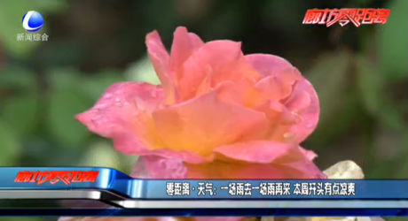 一場雨去一場雨再來 本周開頭有點涼爽