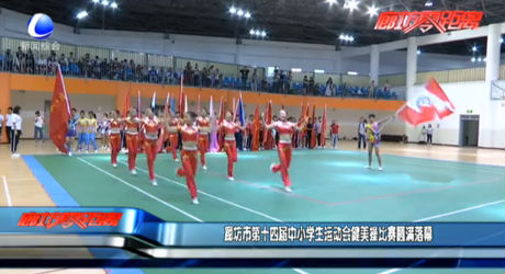 廊坊市第14屆中小學(xué)生健美操比賽圓滿落幕