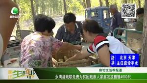 永清縣殘聯(lián)免費(fèi)為貧困殘疾人家庭發(fā)放鵝雛4500只