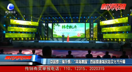 中國夢 端午情——“林海桃園”首屆葛漁城民俗文化節(jié)開幕