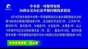 中央第一環(huán)保督察組向我市交辦信訪舉報(bào)問題線索情況