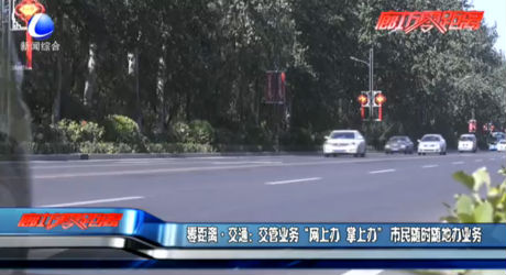 零距離交通：交管業(yè)務(wù)“網(wǎng)上辦 掌上辦” 市民隨時(shí)隨地辦業(yè)務(wù)