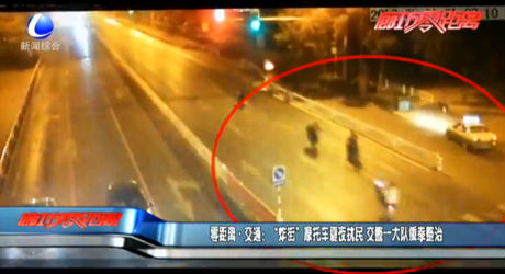 “炸街”摩托車夏夜擾民 交警一大隊重拳整治