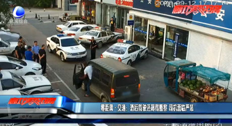 零距離交通：酒后駕駛還辱罵警察 司機(jī)面臨嚴(yán)懲