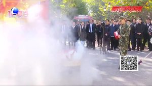 幸福基業(yè)物業(yè)與消防大隊(duì)聯(lián)合舉辦2018年大型消防演習(xí)