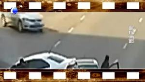 開車撿眼鏡 失控釀事故