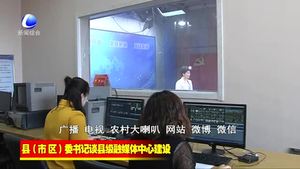 縣（市、區(qū)）委書記談縣級融媒體中心建設(shè)