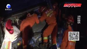 車速過快釀慘禍 消防員急救援