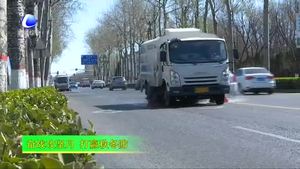廣陽區(qū)環(huán)衛(wèi)局加強道路保潔力度 積極應對大風揚塵天氣