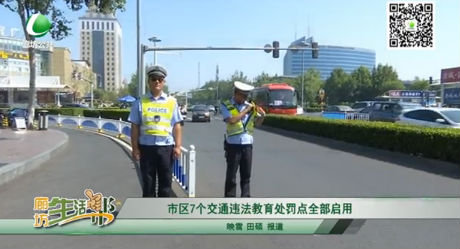 市區(qū)7個交通違法教育處罰點(diǎn)全部啟用