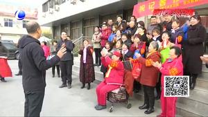 夕陽紅宣傳隊與記者一起慶祝第20個記者節(jié)