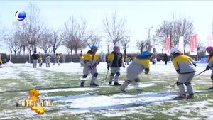 河北省“百縣百校萬人同日上冰雪”活動和廊坊市“百鄉(xiāng)千校百萬人”冰雪進(jìn)校園大聯(lián)歡活動啟動