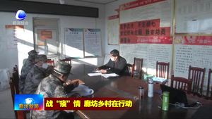 大城縣北李莊村：“疫情防空老兵突擊隊”為村民站崗值勤