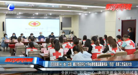 百日抗疫從“心”出發(fā) 廊坊市召開紅十字心理救援志愿服務隊“百日”抗疫工作總結大會